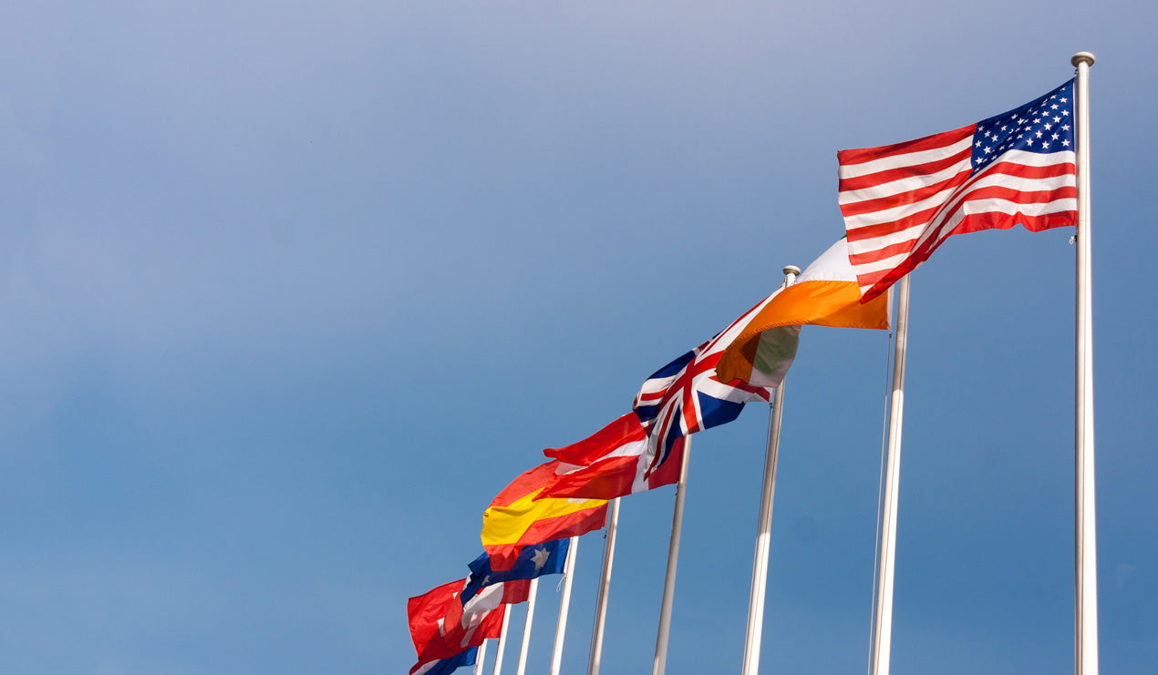united nations flags