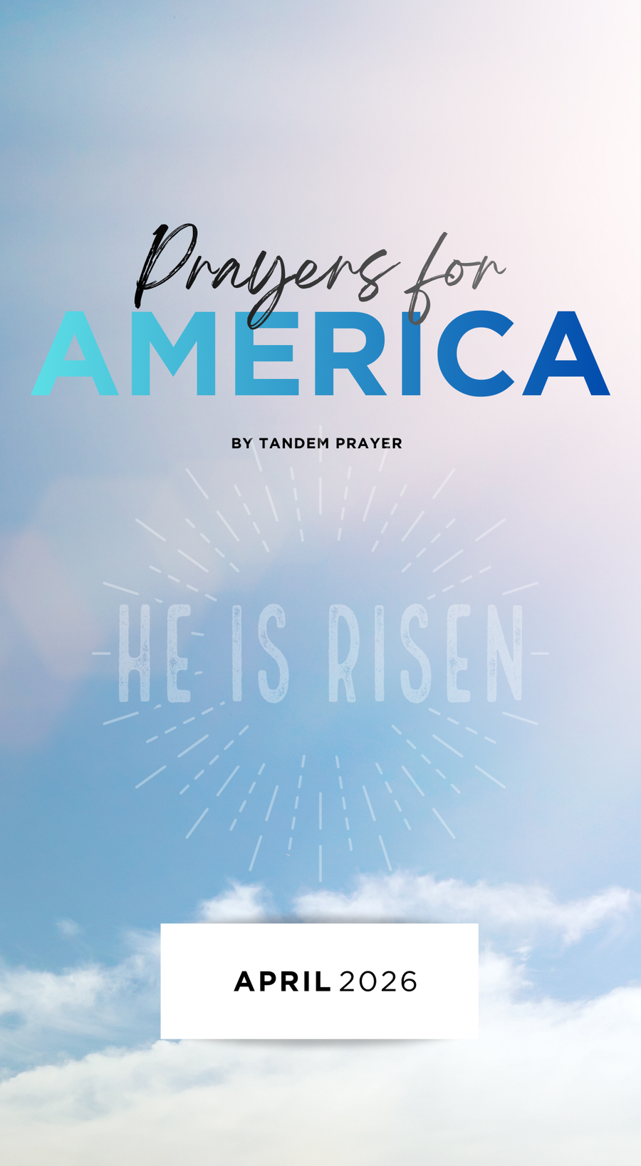 Prayers for America - April 2026