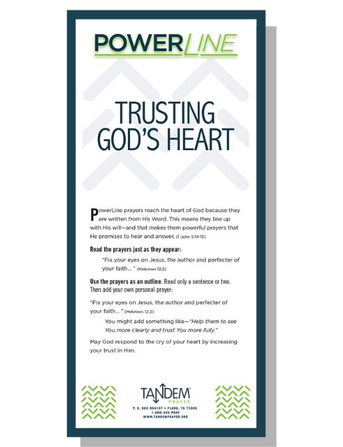 Trusting God's Heart